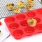 Silicone Muffin Pan, 12-Cup Cupcake Pan for Baking 3 Pack Nonstick Food Grade Silicone Muffin Tray